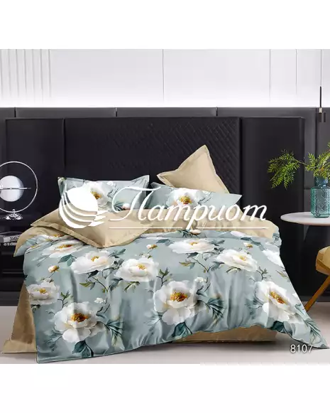 КПБ 1.5 спальный, поплин 8107